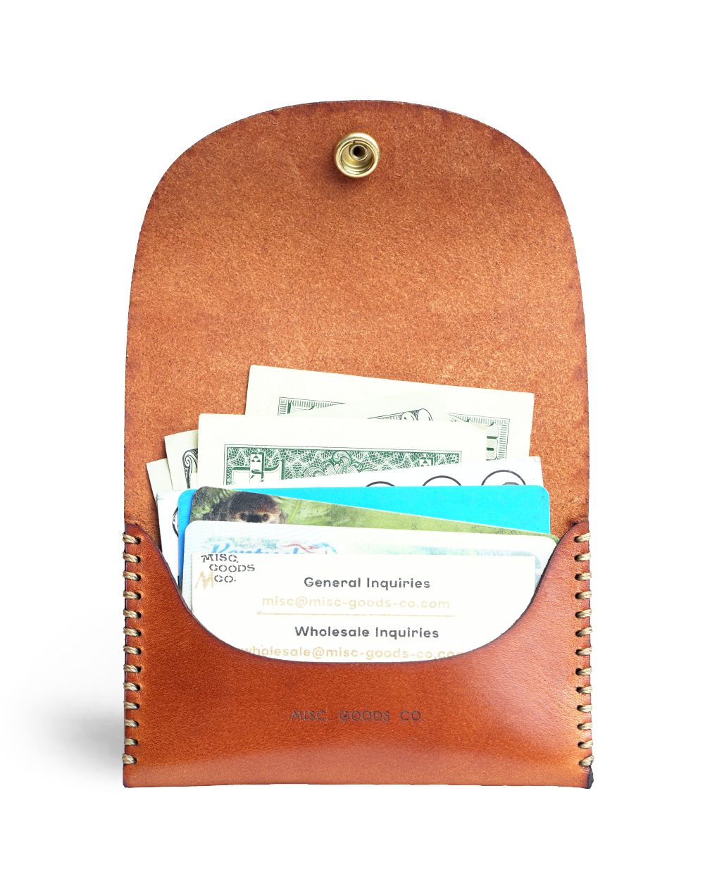 Golden Snap Wallet x Misc. Goods Co.